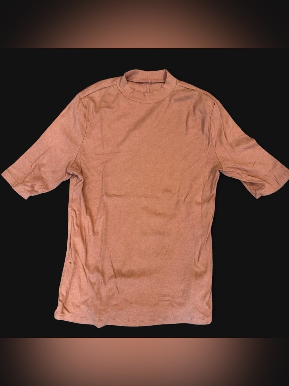 a new day Short Sleeve Crewneck Tee in Burnt Orange